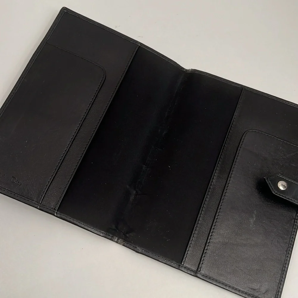 Dior Christian Dior Canvas Lewther Mini IPad holder